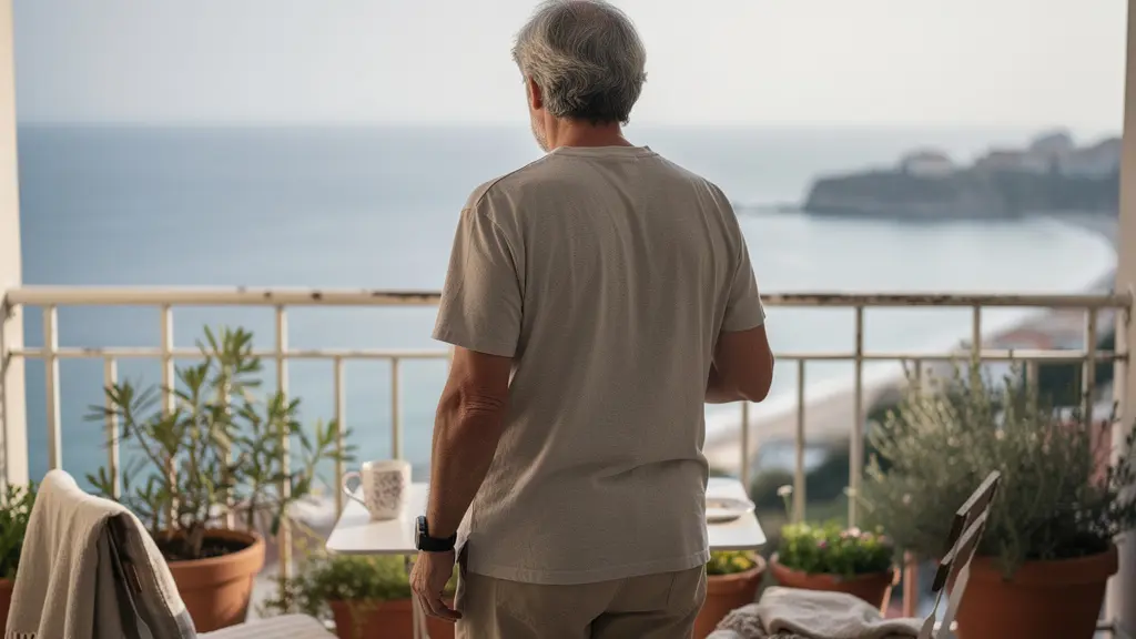 Terrasse d'appartement avec vue sur la Méditerranée à Narbonne-Plage